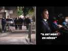 Policier tué à Avignon: le tireur toujours en fuite, Darmanin salue 