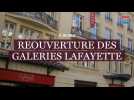 REIMS. Réouverture des galeries lafayette ce 19mai2021