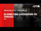 VIDEO. Déconfinement à Trouville et Deauville : les terrasses retrouvent leurs clients
