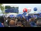 Paris: des milliers de policiers rassemblés devant l'Assemblée nationale