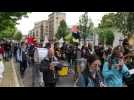 Manifestation à Troyes organisée par le collectif Arts en résistance