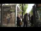 Lille : Campagne d'affichage de la FDSEA à l'arrêt de bus Grand Palais