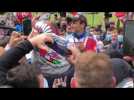Moto. Le Mans : le pilote Johann Zarco accueilli par ses fans au Grand Prix de France