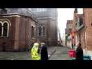 Lille : l'église Saint Paul à Wazemmes est en feu