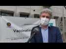 Le 10e centre de vaccination bruxellois ouvre ses portes à l'hôpital militaire de Neder-Over-Heembeek (Alain Maron)