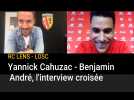 RC Lens - LOSC : l'interview croisée de Yannick Cahuzac et Benjamin André