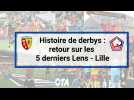 Derby Lens - Lille : les cinq dernières confrontations