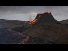 Volcan en Islande : une spectacle 