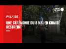 VIDÉO. À Falaise, une cérémonie du 8 Mai en comité restreint