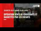 VIDEO. Sainte-Suzanne-sur-Vire. Les enfants livrent le pain et les croissants