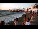 Mykonos : ce n'est pas encore l'heure de la fête, mais les touristes reviennent