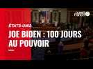 VIDÉO. États-Unis : Joe Biden a marqué ses 100 jours au pouvoir avec un discours au congrès