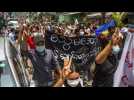 A Rangoun, des manifestants défilent à nouveau contre le coup d'Etat