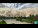Tempête de sable en Chine : une ville engloutie par la poussière
