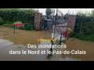 Intempéries: des inondations dans le Nord et le Pas-de-Calais