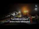 CARLY - Terrible accident entre trois voitures