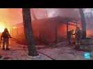 Incendies en Grèce : des incendies ravageurs progressent près d'Athènes