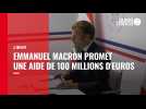 VIDÉO. Liban : Emmanuel Macron promet une aide de 100 millions d'euros pour la population