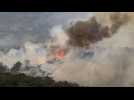 France : le violent incendie sur la Côte d'Azur toujours actif, un homme retrouvé mort