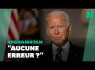 Joe Biden affirme qu'il était impossible de quitter l'Afghanistan sans une forme de 