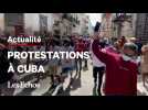 « Liberté », « On a faim »... A Cuba, une révolte réprimée et un dialogue national encore loin