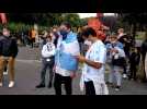 Reims-PSG supporters argentins
