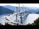 La Croatie inaugure le gigantesque pont de Peljesac