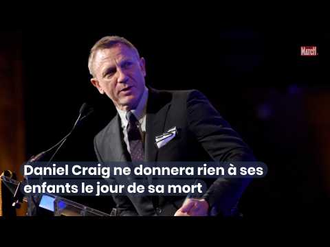 VIDEO : Daniel Craig ne donnera rien  ses enfants le jour de sa mort