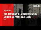 Manifestation à Angers. Des tensions entre forces de l'ordre et opposants au passe sanitaire