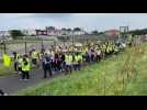Ce samedi, une centaine de personnes a rendu hommage à Kevin, Gilets jaune de Calais