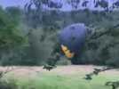 Une montgolfière s'écrase à Loverval