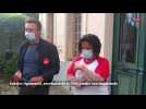 Une trentaine de personnes a manifesté contre l'obligation vaccinale devant l'hôpital de Clermont