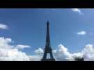 JO: le passage de témoin vers Paris-2024 fêté à la Tour Eiffel