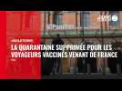 VIDÉO. La quarantaine pour les voyageurs français vaccinés sera supprimée en Angleterre dès le 8 août