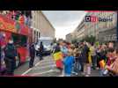 Les Red Lions défilent dans Bruxelles