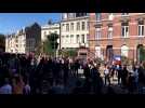 Lille : des manifestations anti pass tentent de sortir du parcours : la police repousse au lacrymogène