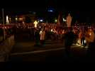 Lourdes : plus de 9 000 pèlerins participent à la procession aux flambeaux