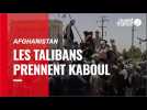 VIDÉO. Afghanistan : Kaboul tombe aux mains des talibans