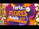 Colombie : parade des vendeurs de fleurs à Medellin