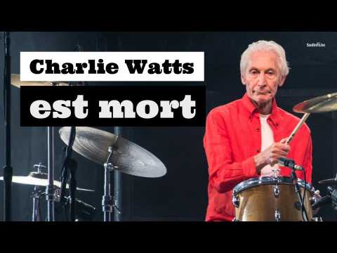 VIDEO : Charlie Watts, le batteur des Rolling Stones, est dcd  l?age de 80 ans