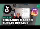 Covid-19: Macron sur Tiktok et Instagram pour répondre aux antivaccins