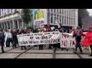 Manifestation contre le passe sanitaire à Brest