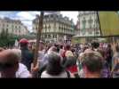 Environ 700 personnes rassemblées à Angers pour s'opposer au pass sanitaire
