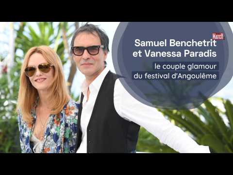 VIDEO : Samuel Benchetritet et Vanessa Paradis, le couple glamour du festival d'Angoulême
