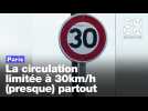 Paris: La circulation passe à 30 km/h (presque) partout