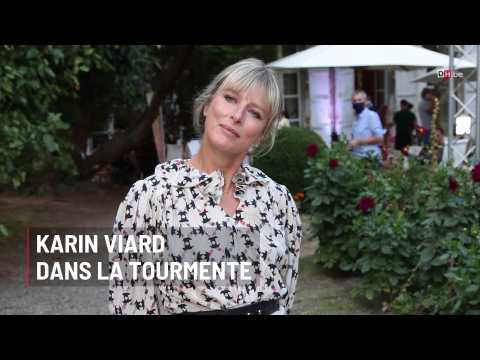 VIDEO : Karin Viard dans la tourmente aprs avoir donn une fesse  une journaliste