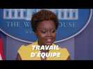 Qui est Karine Jean-Pierre, 1re femme noire et lesbienne à parler au nom d'un président américain