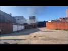 Dunkerque: un feu dans un garage squatté près de la gare