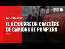 VIDÉO. Urbex : il découvre un cimetière de camions de pompiers en Normandie