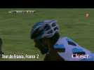Tour de France - La terrible chute de Jean-Christophe Péraud lors de la 13ème étape